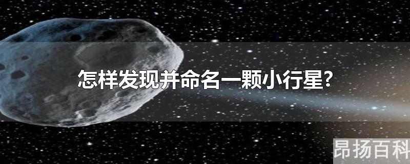 最新发现的第一颗小行星被命名为什么(发现小行星命名)