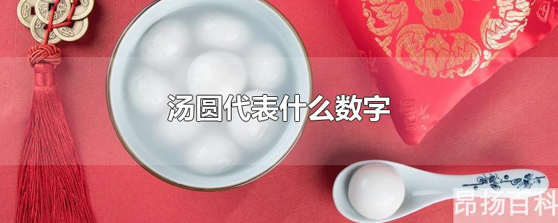 汤圆的数字(汤圆个数寓意)