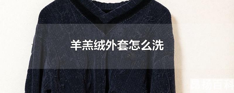 羊羔绒外套怎么洗不掉毛(羊羔绒外套怎么洗蓬松)